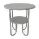 Beautiful round side table from 1950