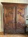 Antique oak wardrobe