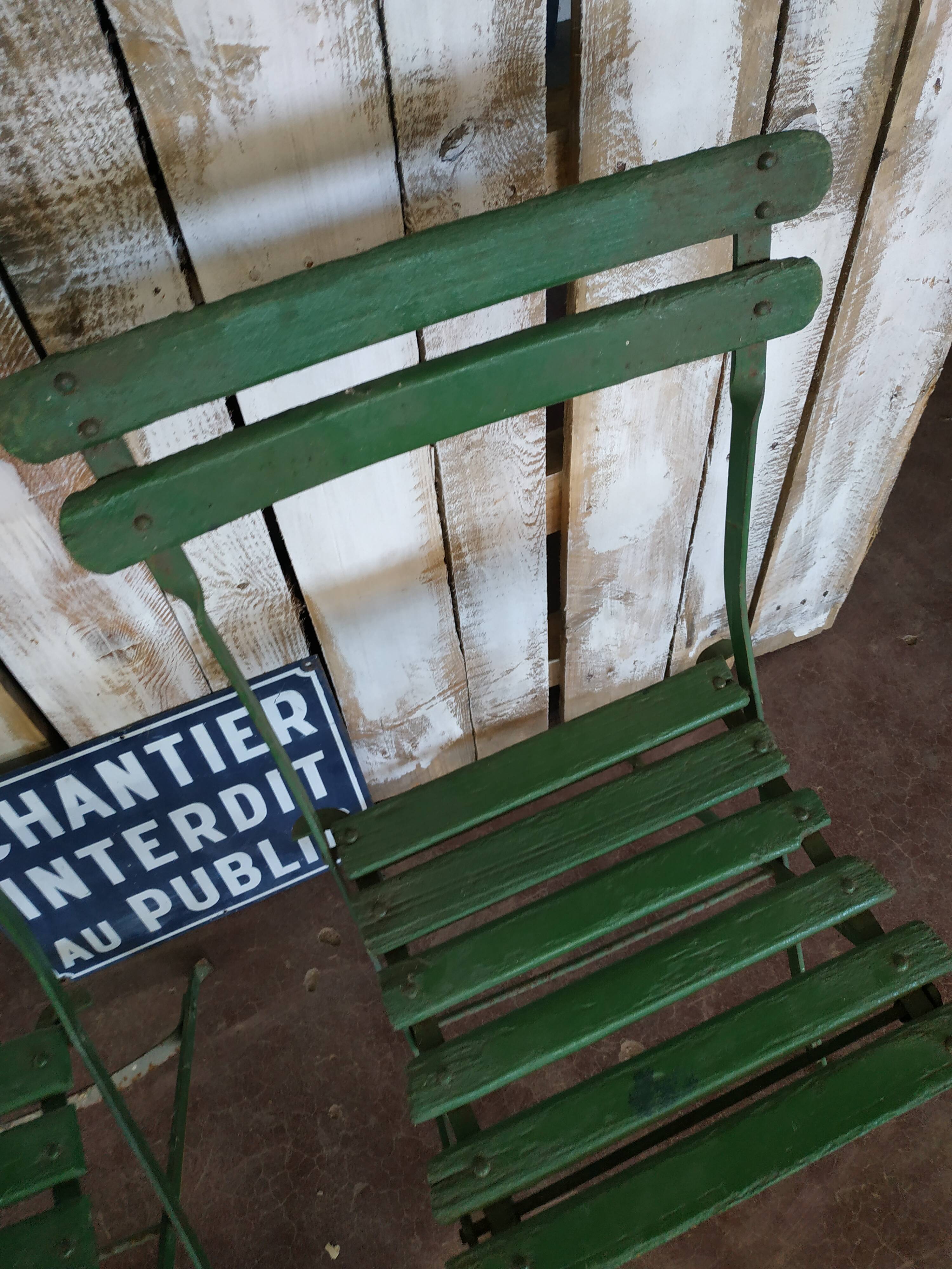 Chaise de bistrot