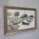 Huile sur toile, Vladimir Jurpalov, Peinture moderne russe 1995, encadré