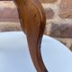 guéridon formica petite table basse vintage scandinave porte plante