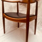 1950s Danish Hans Wegner Oak Model 503 Armchair