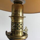 Gien earthenware lamp