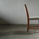 Ensemble de six chaises de salle à manger en chêne vintage danois, style Henning Kjærnulf, années 1960.