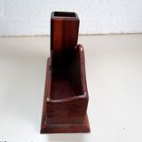 Office accessory - wood and mother-of-pearl