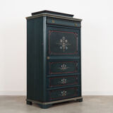 Pine laundry cabinet, Danish design, 1960s, production: Denmark