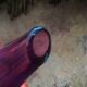 Vintage Murano sommerso vase