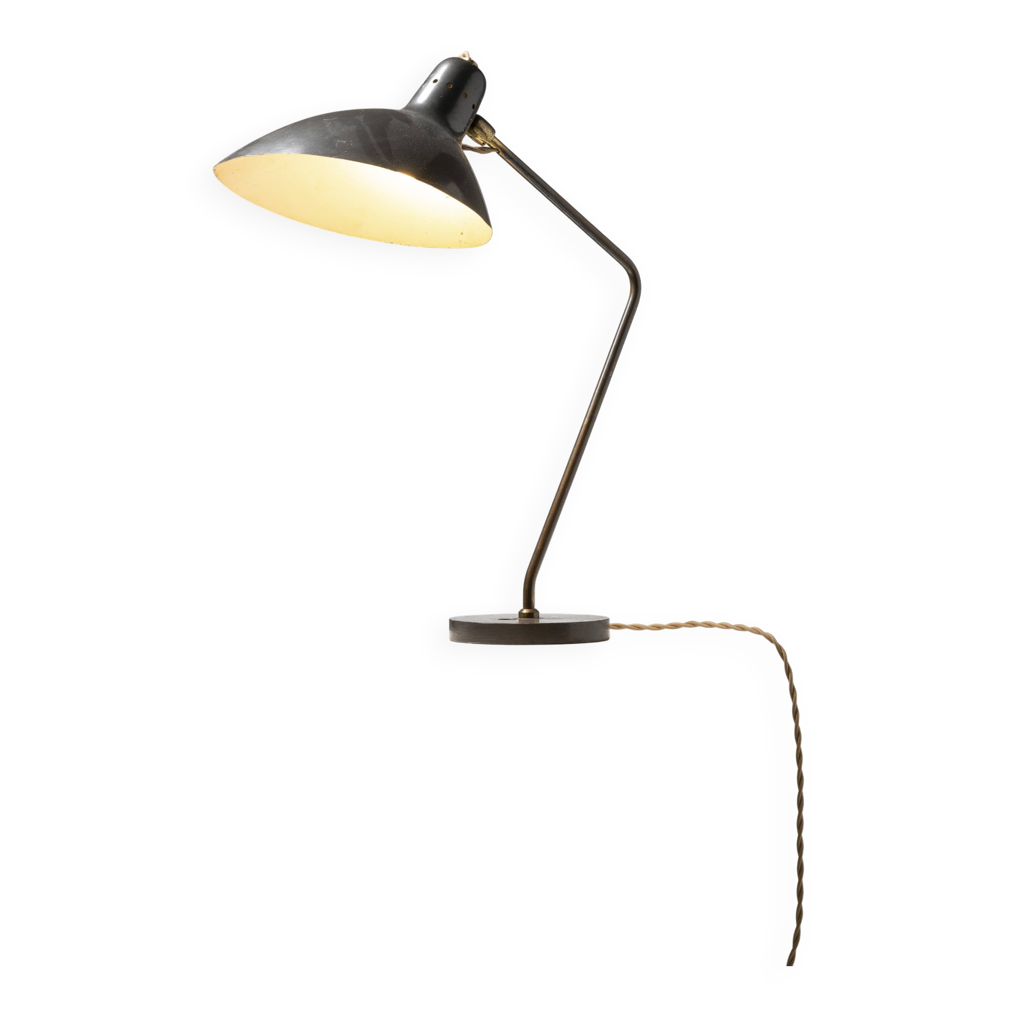 Caillat edition desk lamp, Jean-Boris Lacroix, 1960s