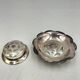 Silver-plated butter dish