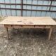 200 cm Solid oak farmhouse table