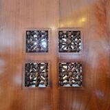 Solid cherry library screen