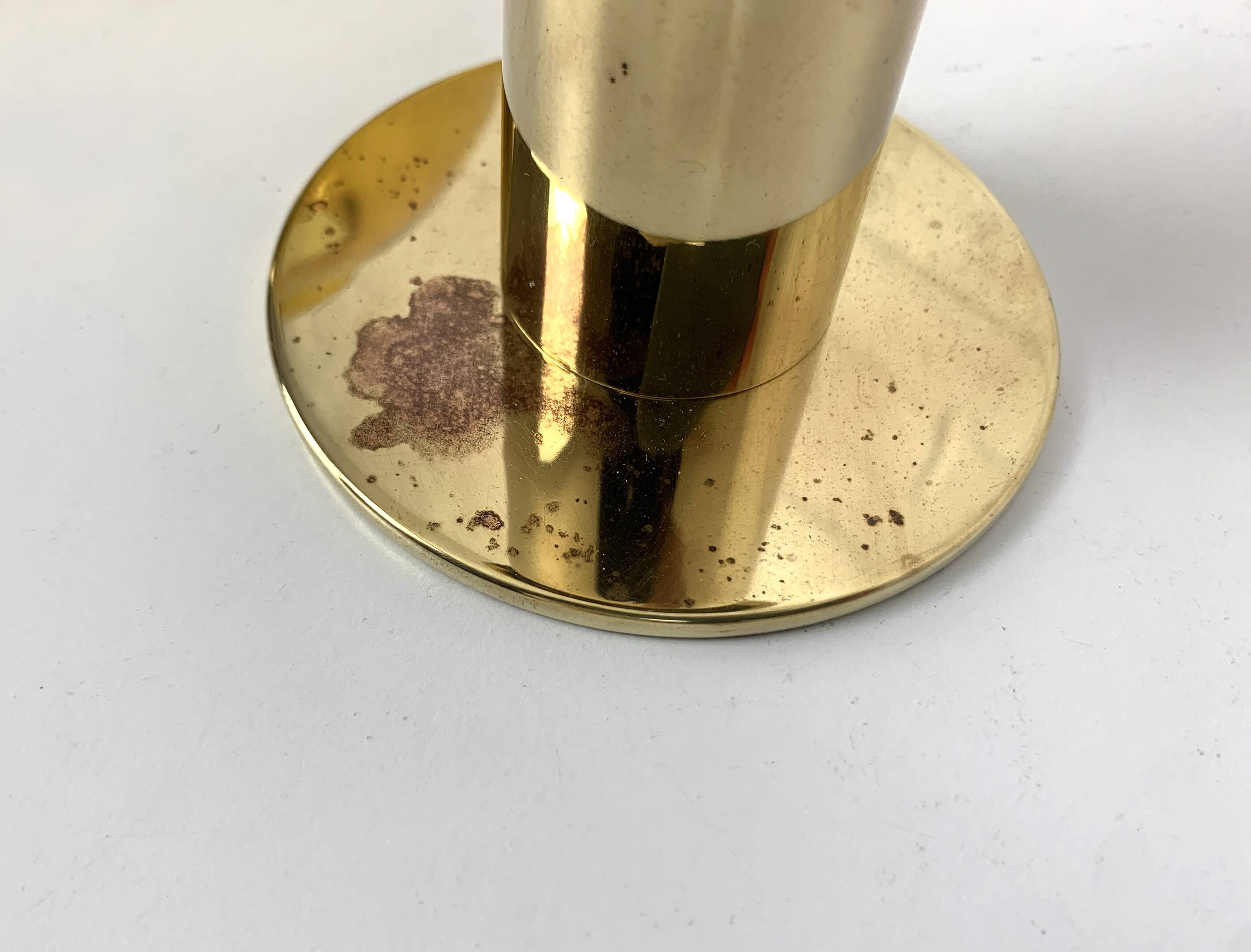 L102/32 brass candle holder, Hans-Agne Jakobsson, AB Markaryd, Sweden, 1960s