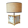 Bamboo ceramic lamp