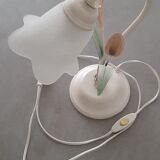 Lustre et lampe de table