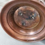 Copper jug with iron handle