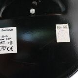 Large F Line Brooklyn blue and gray desk lamp 1996