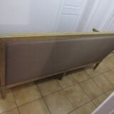 3-seater wooden sofa