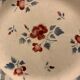 6 dessert plates made of old earthenware Digoin Sarreguemines model Bastia art deco