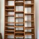 Bibliothèque etagère bois massif