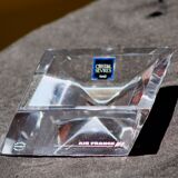 Ancient sevre crystal ashtray Air France 1970