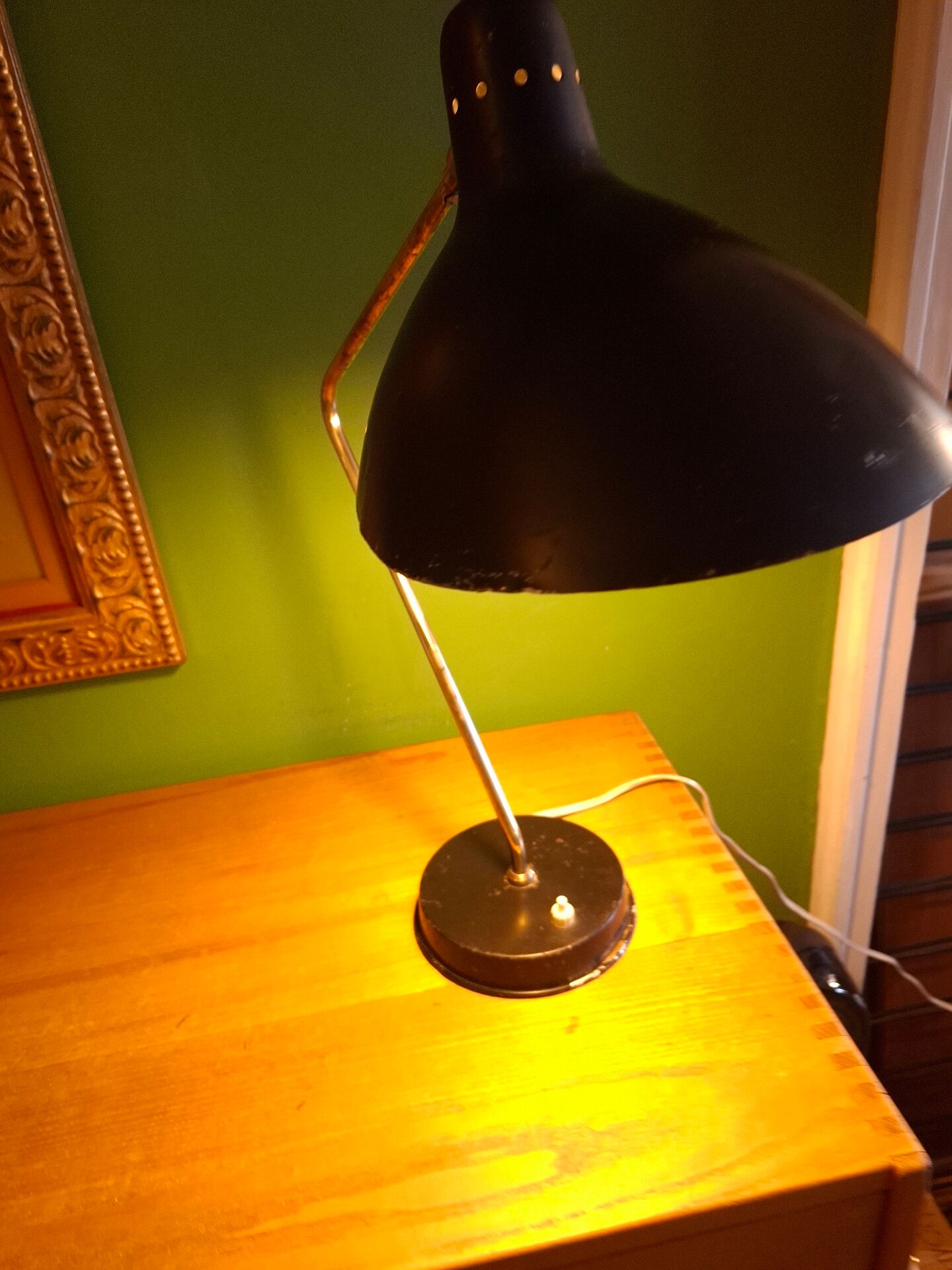 1950s lamp by Jean Boris Lacroix
