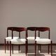 Set of 4 Scandinavian rosewood chairs – Otto Møller style | Vintage