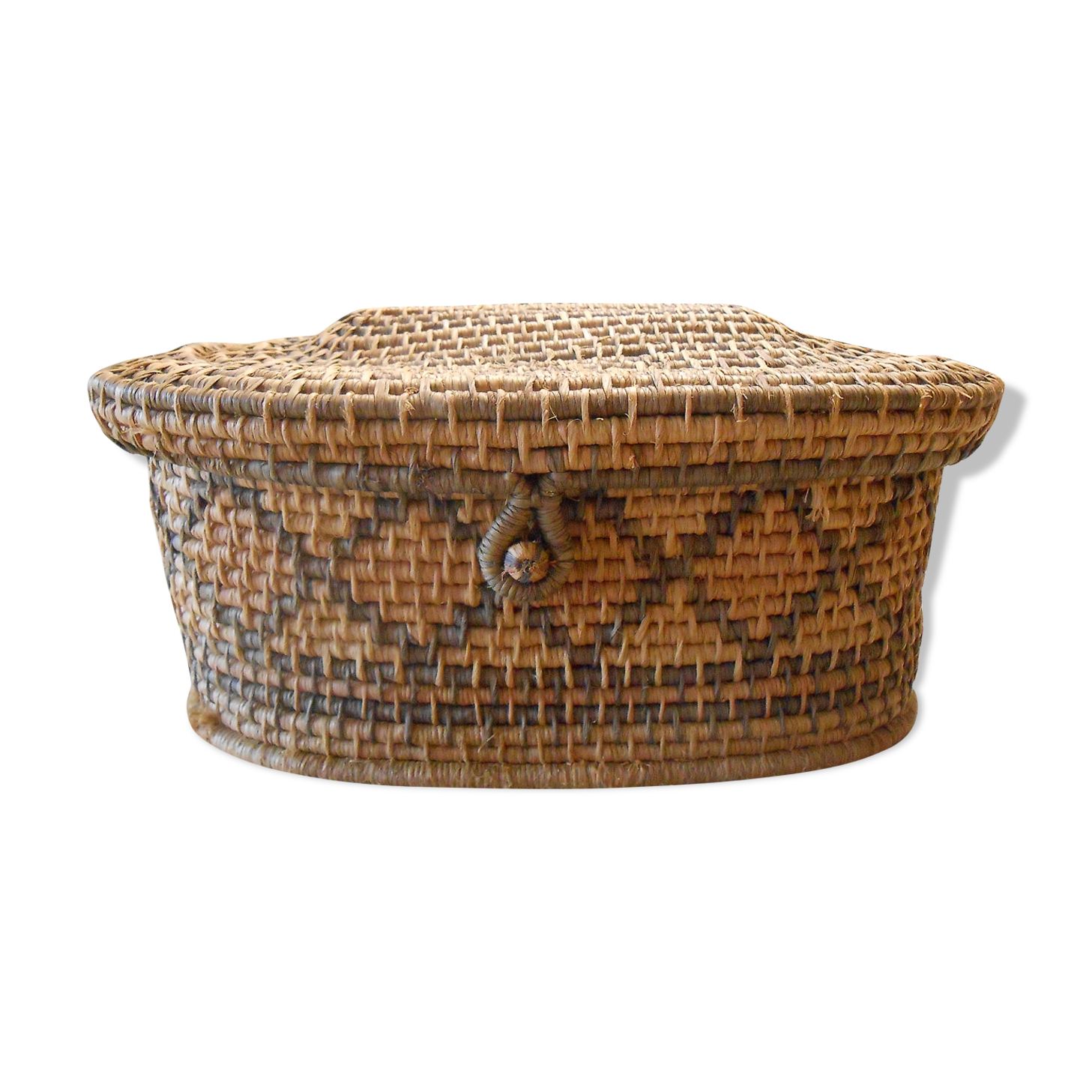 Old wicker basket