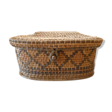 Old wicker basket