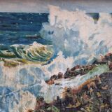 Oil on canvas signed R Jannot 70s