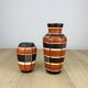 Pair of vintage West Germany vases, ceramic