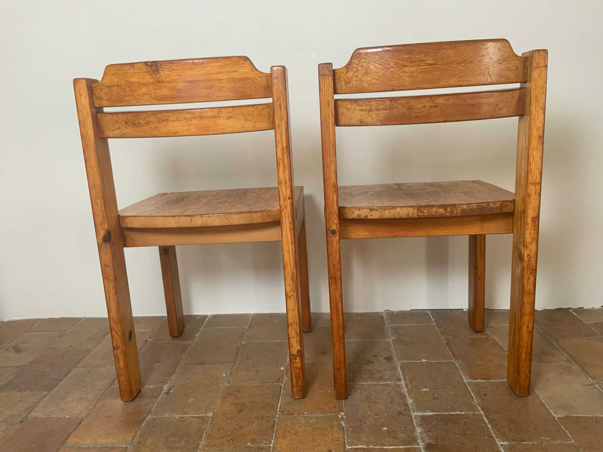 Mid-century pair of chairs