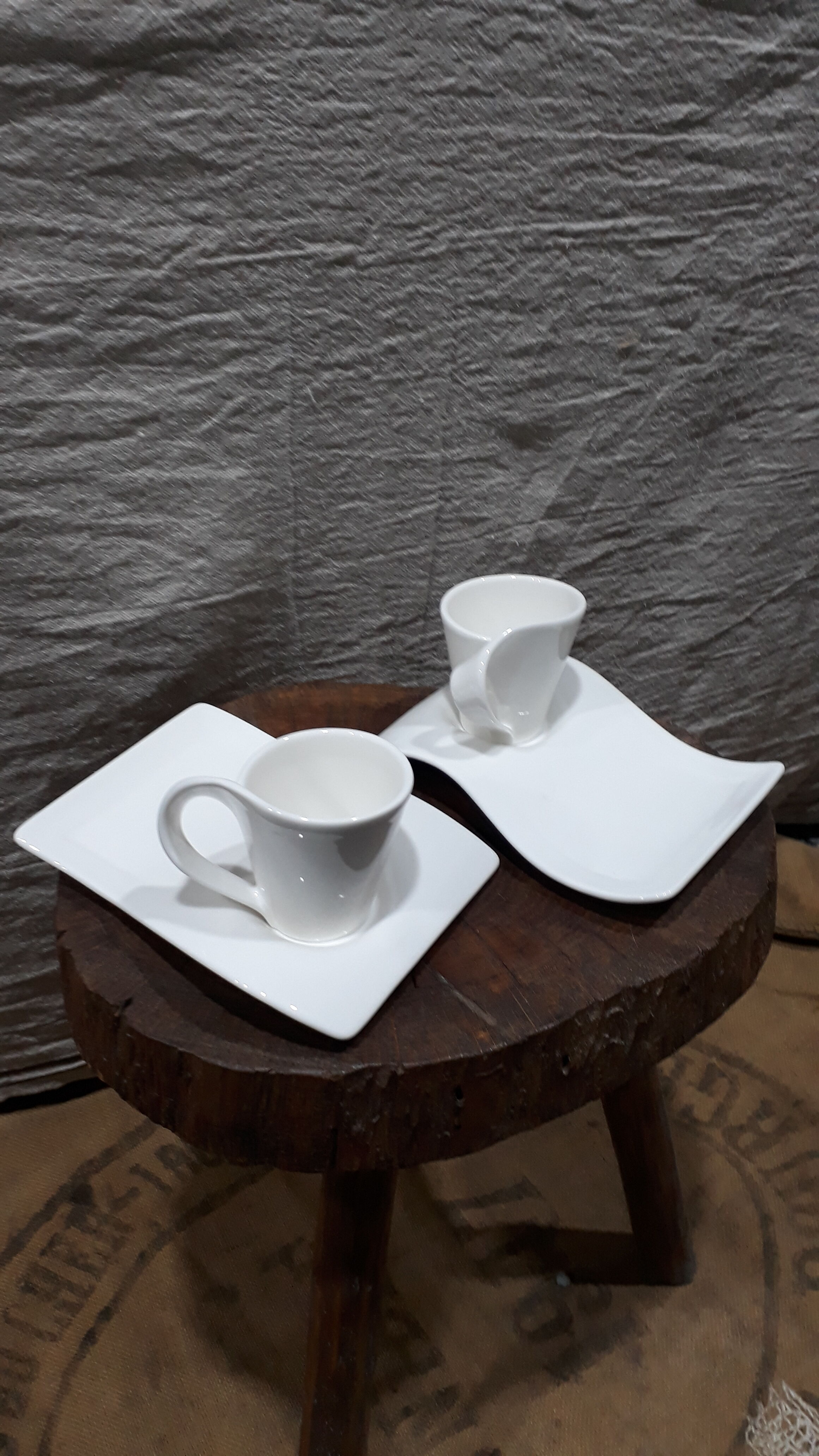 duo of cups with their saucer Villeroy and Boch