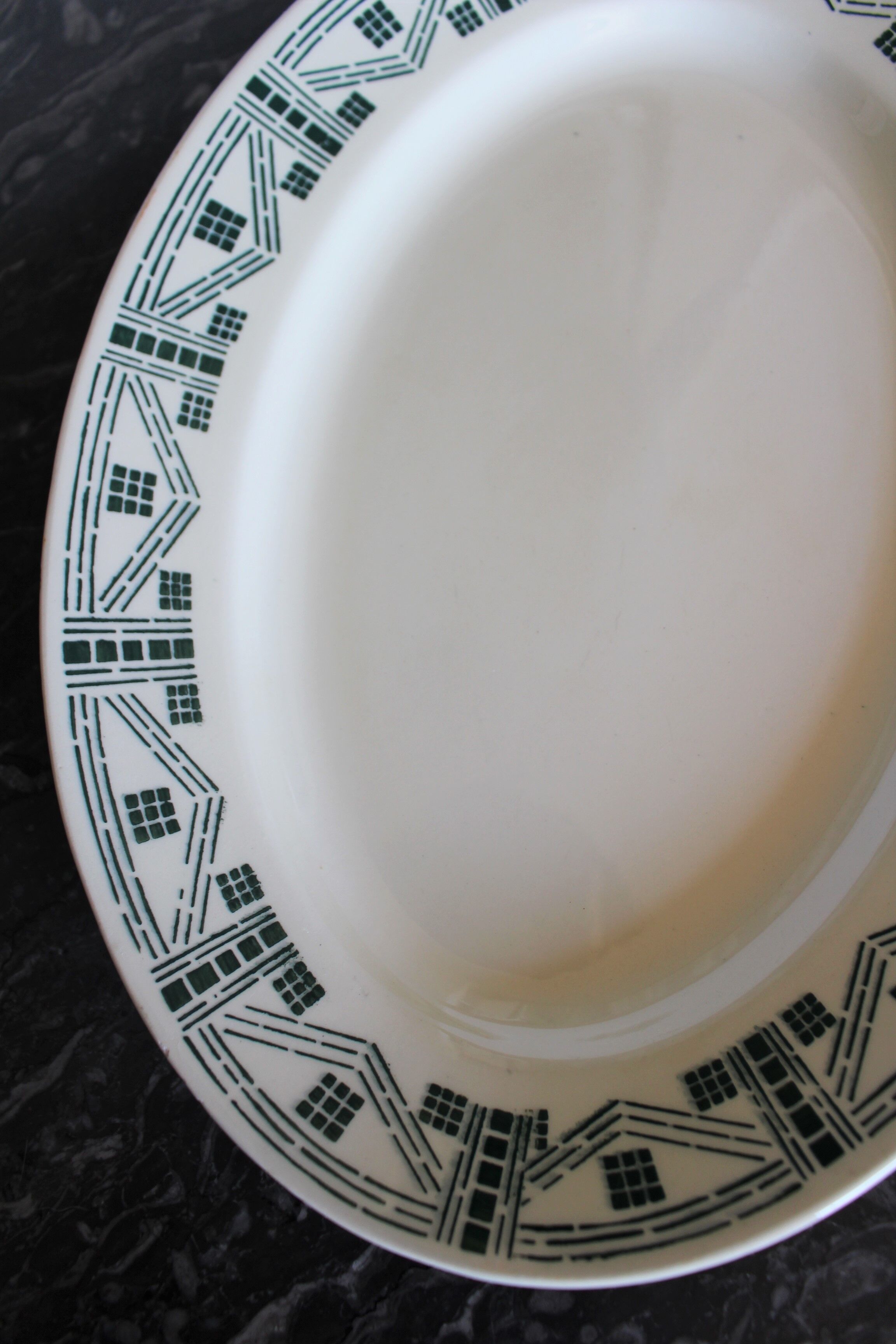 Plat vert ovale lautaret lunéville