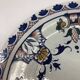 Gien earthenware plate, late 19th century