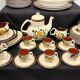 Crockery set model Corfu signed BOCH La Louvière.