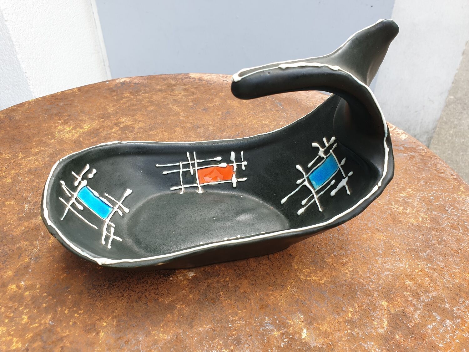Coupe vide-poche céramique vintage Vallauris