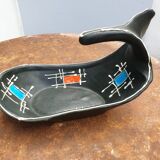 Vallauris vintage ceramic tidy