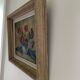Tableau ancien bouquet de fleurs
