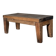 Petit banc en teck ancien rectangulaire quadripode d'Indonésie H20 L45