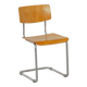 Vintage tubular chair 1121 by gispen in 1970s