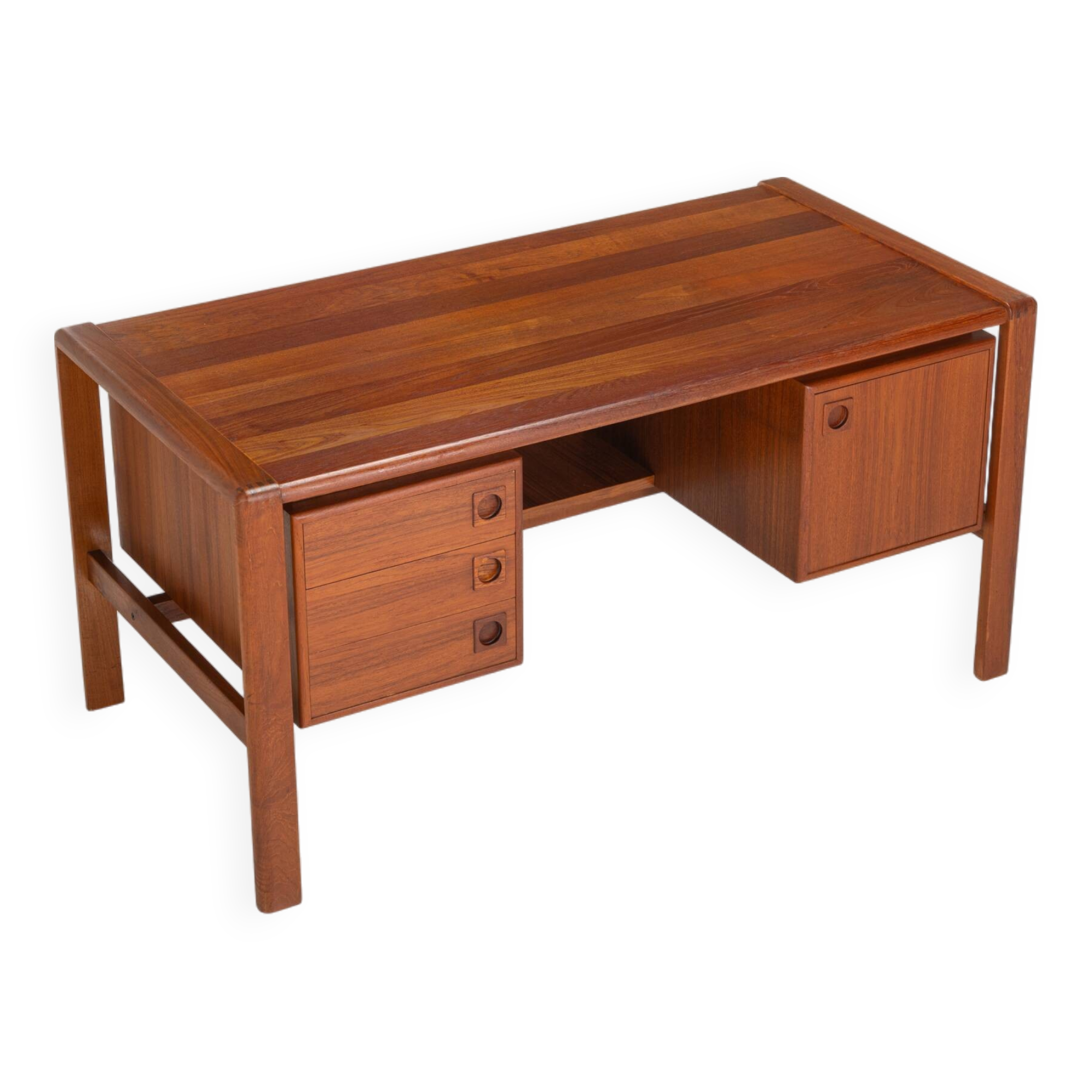 Bureau danois vintage attribué à HP Hansen, Danemark, années 1960