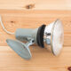 Set of three industrial wall lamps. Spain, 1960s