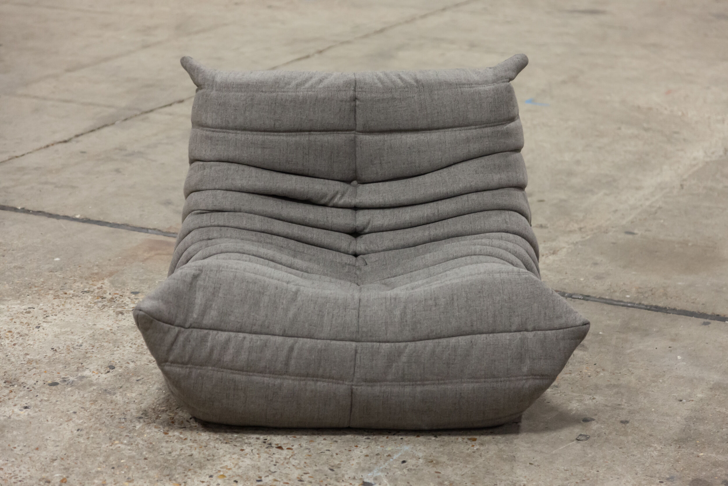 Amchair and ottoman "Togo" model designed by Michel Ducaroy 1973