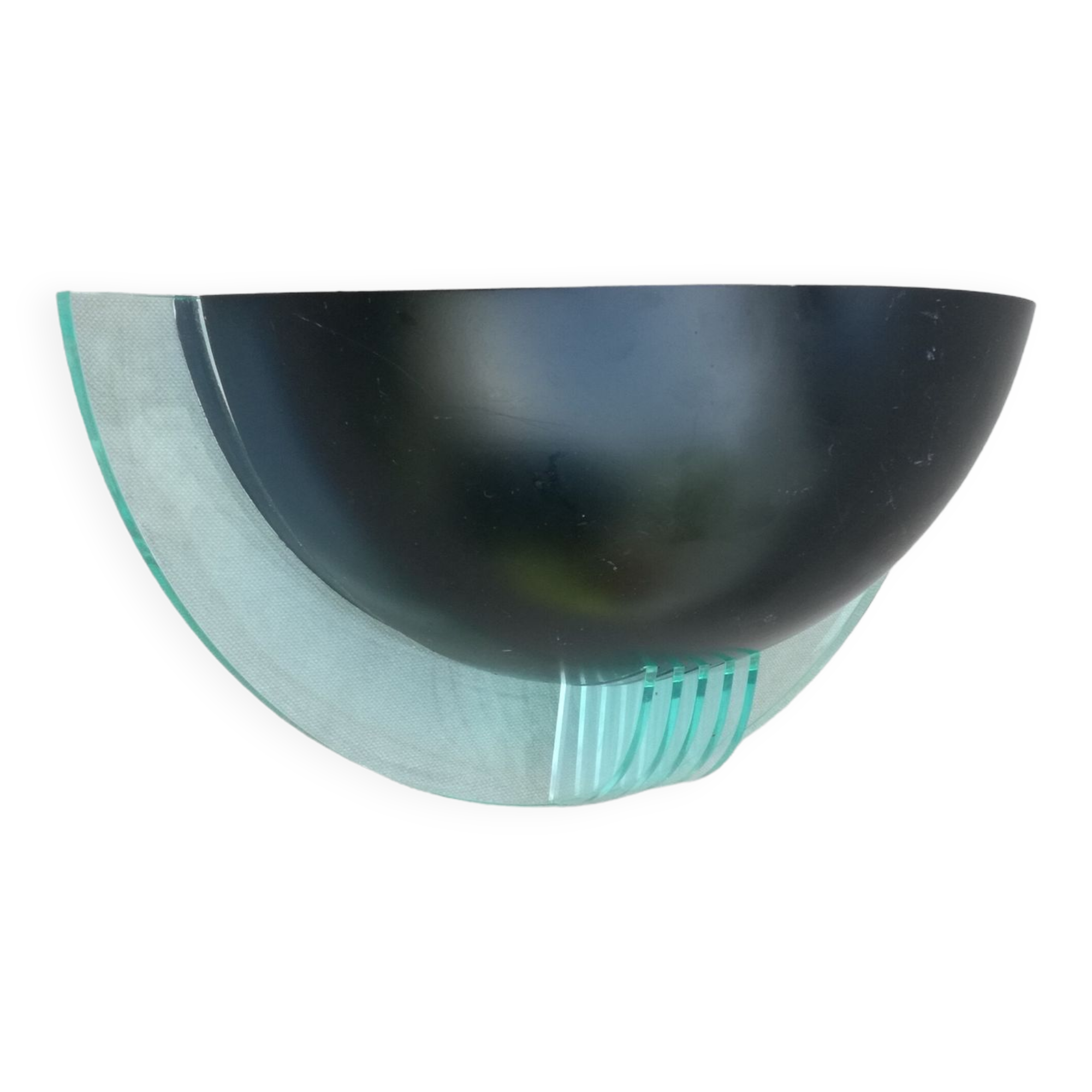 Postmodern wall lamp half moon, 1990