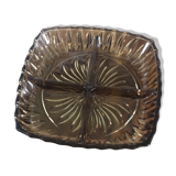 Smoked glass dish