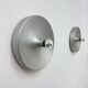 Mid-century design disc lamp, 1970s attributed to Charlotte Perriand for Les Arcs, set of 2