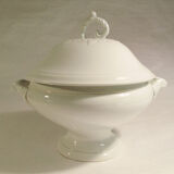 White soup pot Saint-Amand and Hamage