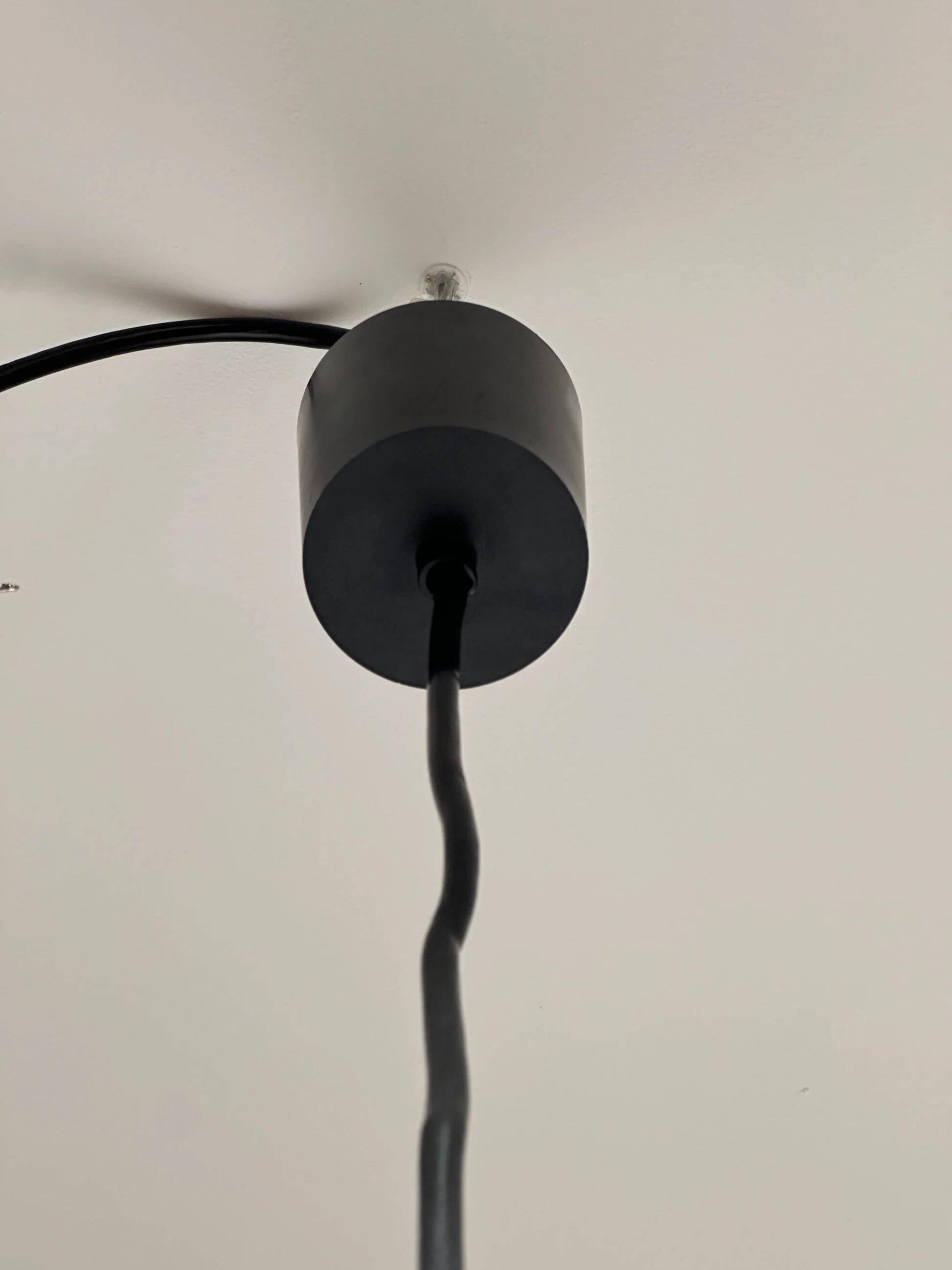 Rare Glashütte Limburg “Trumpet” pendant lamp – 1970s