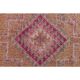 Vintage Turkish Hand-Knotted Wool Cotton Orange Runner Rug 83x355