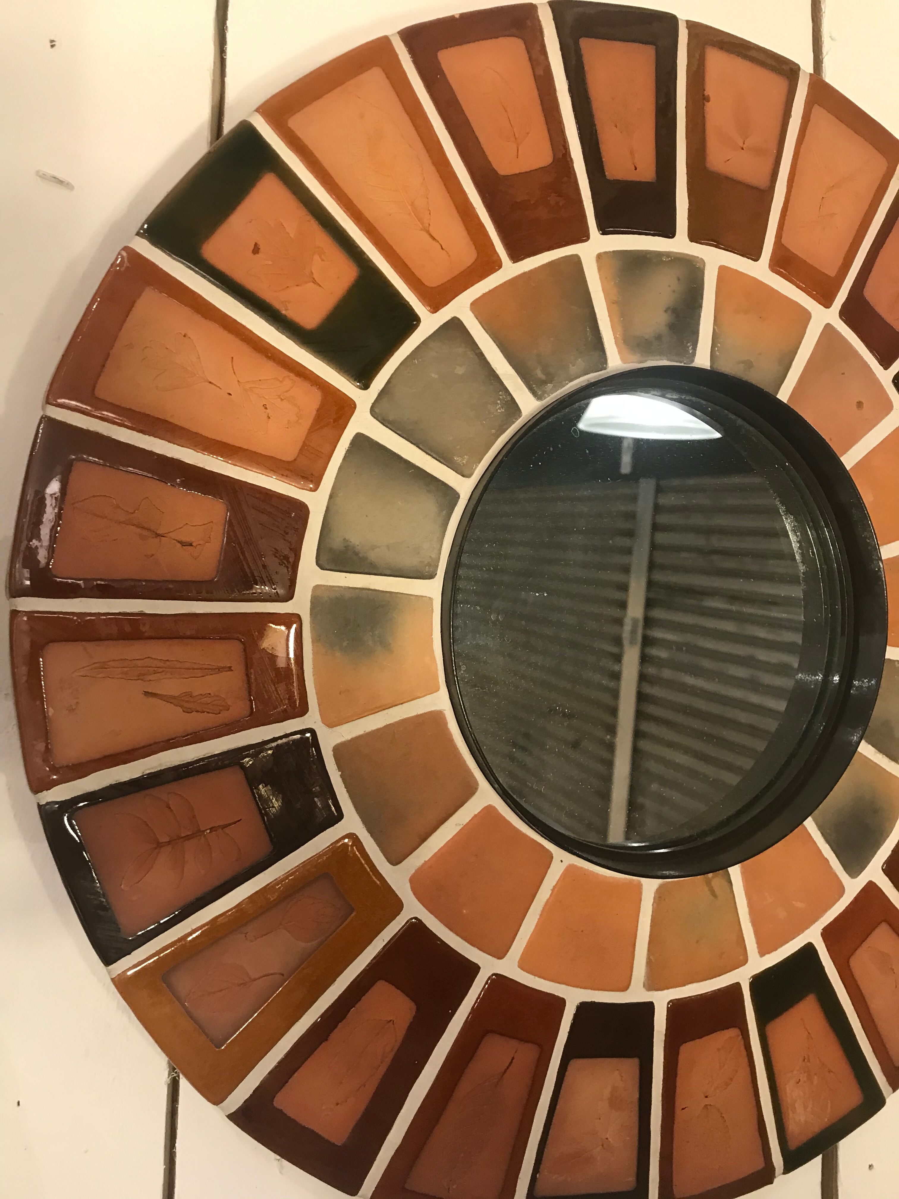 Roger Capron's mirror 50cm